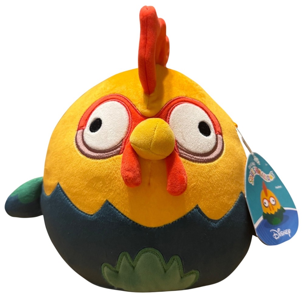 Disney‎ Squishmallows Heihei Plush w/ Tags Moana Kellytoy